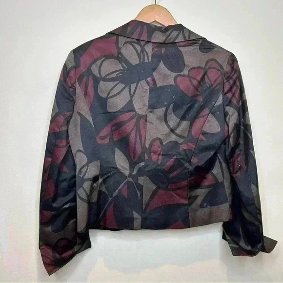 🏷️ SALE 🇨🇦 Joy Cherry Toronto M siamo  Fall Blazer Brown Mix - Picture 2 of 8